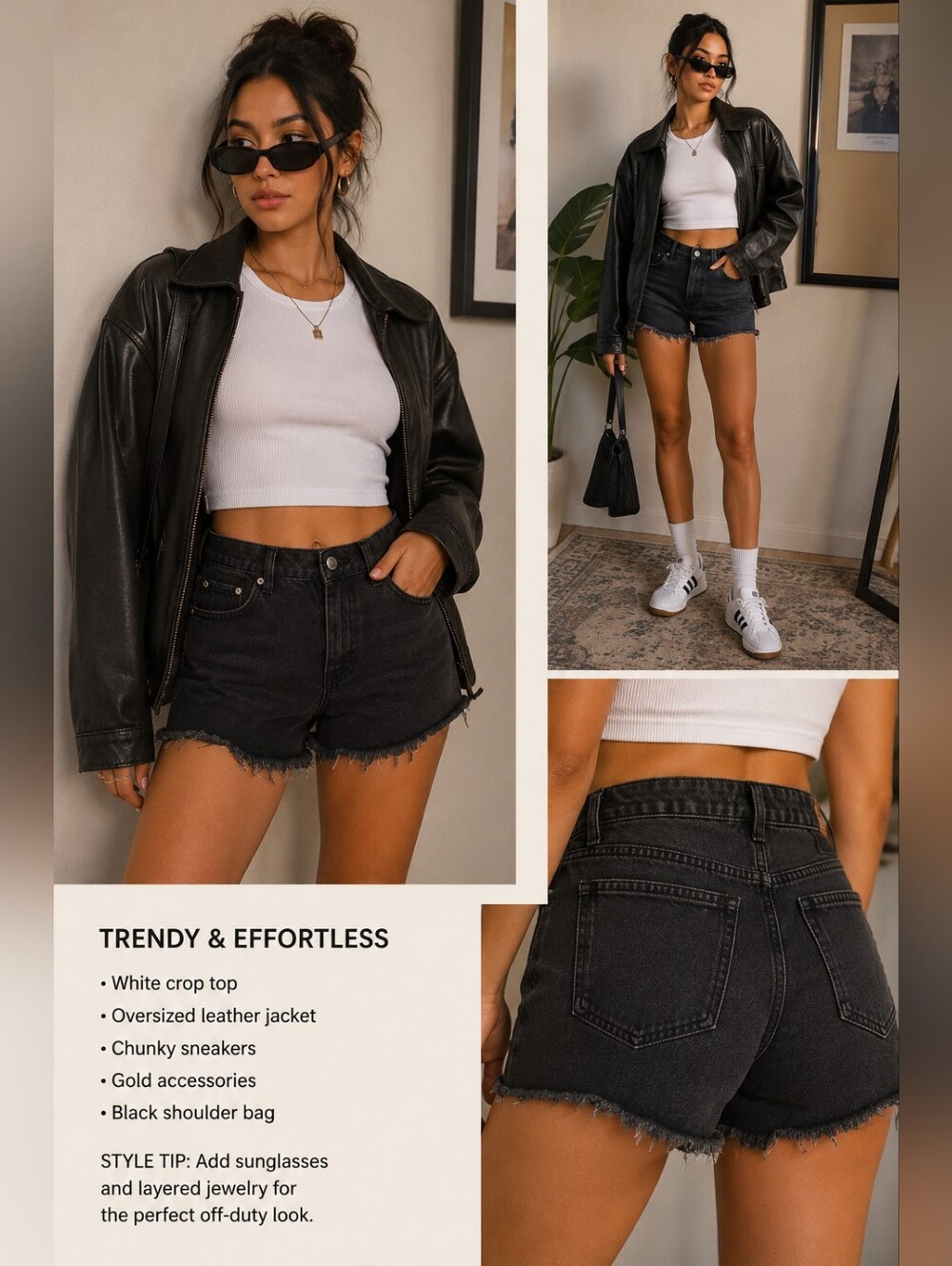 🔥 NWT Steve Madden NYC Black Wash Denim Shorts S